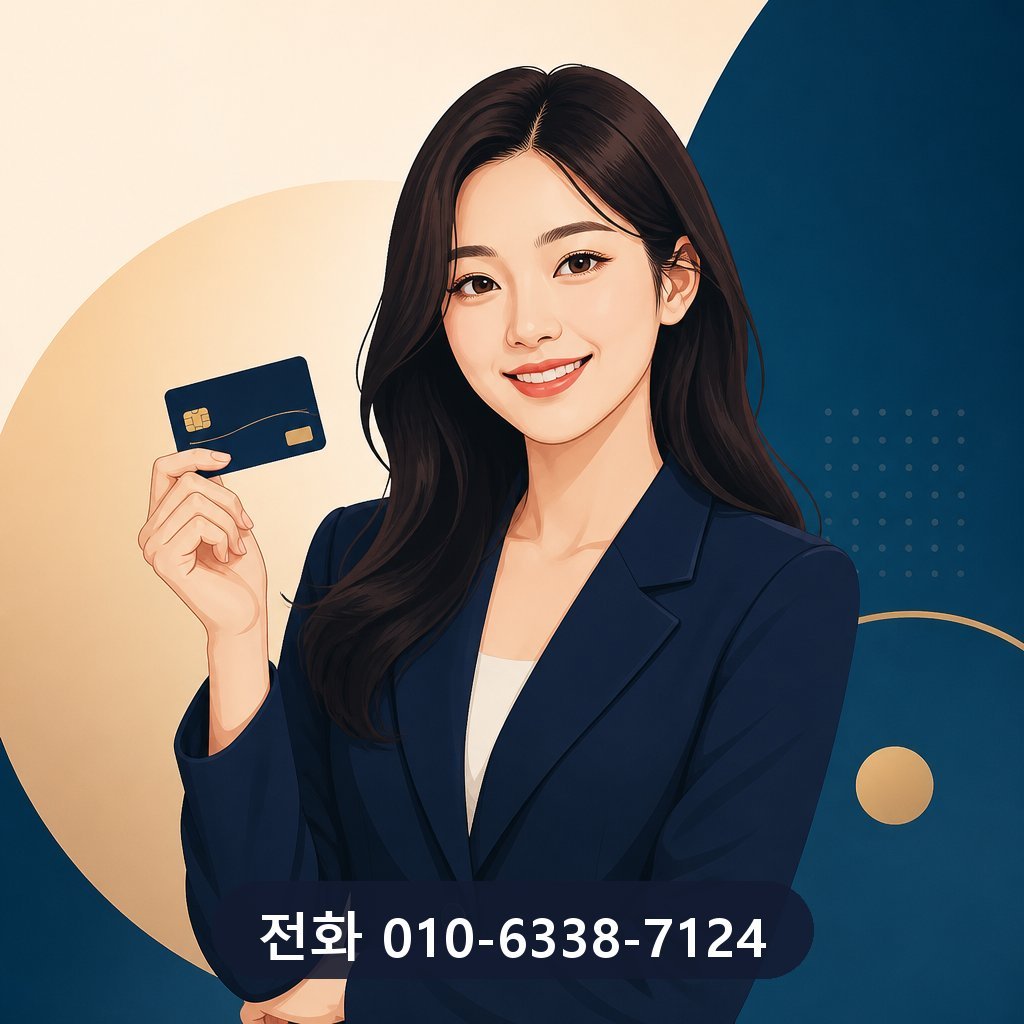 카드깡 업체 대표 이미지 · 문의 010-6338-7124